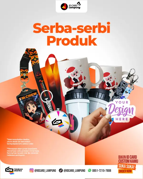 Showcase Produk — ID Card Lampung