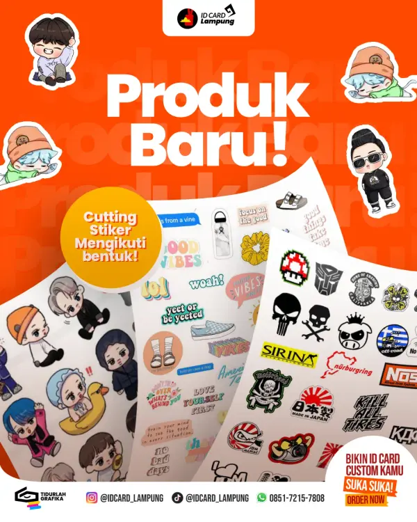 Stiker Promo — ID Card Lampung