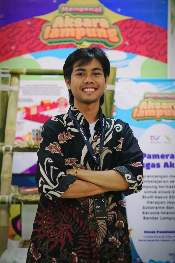 Portrait of Achmad Zaini